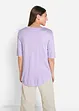 Longshirt van zachte viscose (set van 2), bonprix