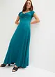 Maxi jurk met plooitjes, bonprix