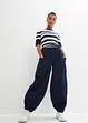 Lichte twill broek in een elastische katoenmix, bonprix
