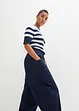 Lichte twill broek in een elastische katoenmix, bonprix