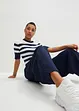 Lichte twill broek in een elastische katoenmix, bonprix