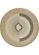 Rond binnen- en buitenkleed met grafisch patroon, bpc living bonprix collection