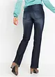 Bootcut jeans mid waist, stretch, bonprix