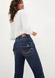 Mid waist stretch jeans, straight, bonprix
