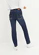 Mid waist stretch jeans, straight, bonprix
