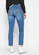 Corrigerende skinny mid waist jeans, cropped, bonprix