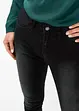 Skinny stretch jeans met mid waist, bonprix