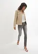 Straight jeans mid waist, super stretch met comfortband, bonprix