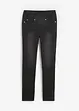 Straight jeans mid waist, super stretch met comfortband, bonprix