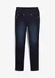 Straight jeans mid waist, super stretch met comfortband, bonprix