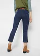 Mid waist cropped jeans, straight, bonprix