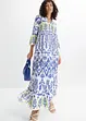 Maxi jurk van soepel vallende viscose, bonprix
