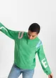 Oversize sweater met letterprint, bonprix