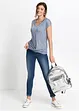 Shirt van viscosemix, bonprix