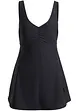 Corrigerende badpakjurk met V-hals, medium corrigerend, bonprix