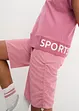 Oversized sportshirt met capuchon, bonprix