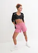 Sport short met contrastkleurige tapes, bonprix