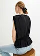 Mouwloos shirt met schoudervullingen, bonprix