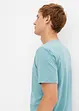 Essential stretch T-shirt met biologisch katoen, bonprix