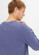 Essential Henley shirt van biologisch katoen, lange mouw, bonprix