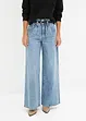 Wide leg jeans met high waist, bonprix