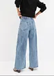 Wide leg jeans met high waist, bonprix