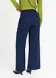 Wijd uitlopende broek met high waist, bonprix
