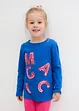 Meisjes longsleeve met pailletten van biologisch katoen, bonprix