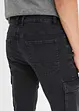 Slim fit stretch cargo jeans, straight, bonprix