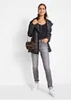 Comfort stretch mom jeans, mid waist, bonprix