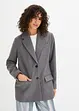 Blazer in wollen look met schoudervullingen, bonprix