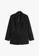 Blazer in wollen look met schoudervullingen, bonprix