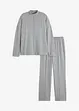 Oversized pyjama van zacht materiaal (2-dlg. set), bonprix