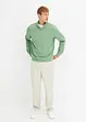 Sweater met troyer kraag, bonprix