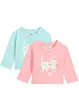 Baby longsleeve van biologisch katoen (set van 2), bonprix