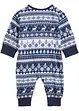 Baby jumpsuit met Noors patroon van biologisch katoen, bonprix