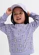 Meisjes sweater van biologisch katoen, bonprix