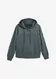 Hoodie met ritssluiting van biologisch katoen, bonprix