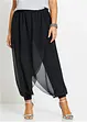 Broek met chiffon, bonprix