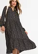 Midi jurk van viscose, bonprix