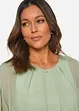 Chiffon blouse met ondershirt, bonprix