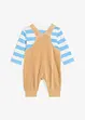 Baby longsleeve en tuinbroek (2-dlg. set), bonprix