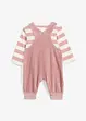 Baby longsleeve en tuinbroek (2-dlg. set), bonprix