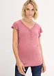 Zwangerschapsshirt / voedingsshirt met viscose, bonprix