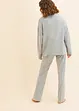 Oversized pyjama van zacht materiaal (2-dlg. set), bonprix