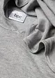 Gebreide hoodie met kangoeroezak van viscosemix, bonprix