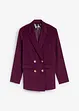 Corduroy blazer met dubbele knopen en biologisch katoen, bonprix