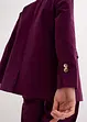 Corduroy blazer met dubbele knopen en biologisch katoen, bonprix