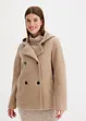 Peacoat van zacht bouclé, bonprix