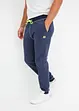 Joggingbroek in denim look met contrastdetails, bonprix